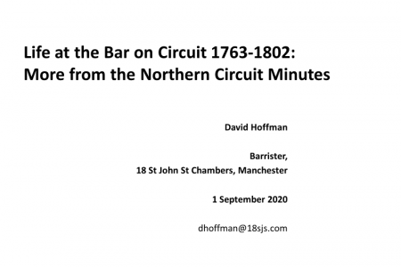 Northern Circuit history presentation